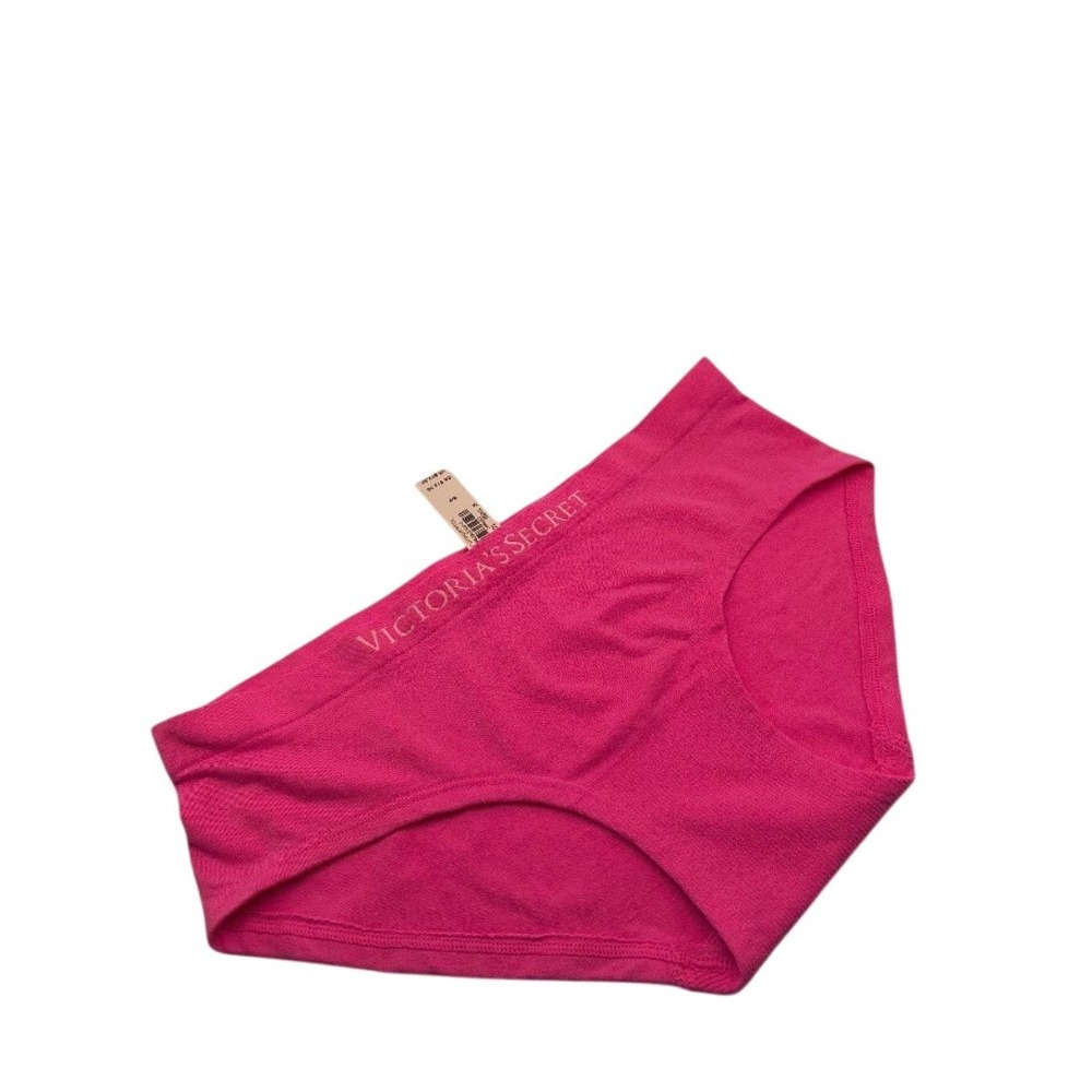 Victoria's Secret Hiphugger Womens‎ S Pink Seamless Logo Waistband NWT Panty